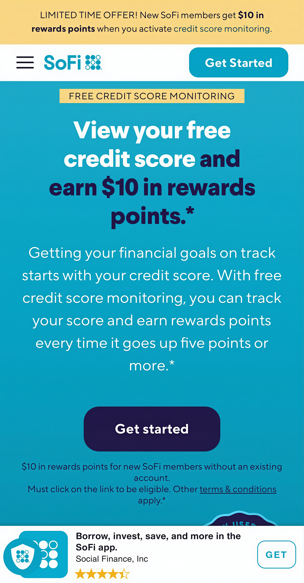 Step 1 screenshot: create your account
